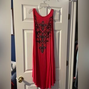 Sleeveless dress size medium maxi